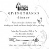 nov 20 giving thanks dinner invite